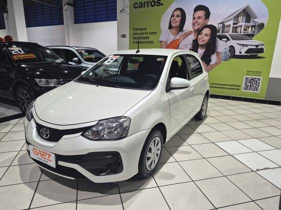 TOYOTA ETIOS 1.5 XS 16V FLEX 4P AUTOMÁTICO